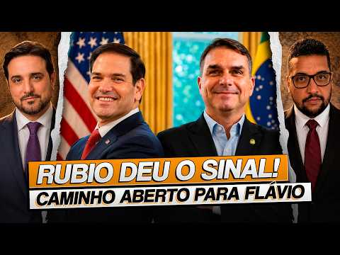 Marco RUBIO abre CAMINHO para FLÁVIO Bolsonaro