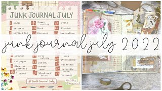 ✨ JUNK JOURNAL JULY 2022 ✨ Using my Favourite Supplies | ms.paperlover | 2022