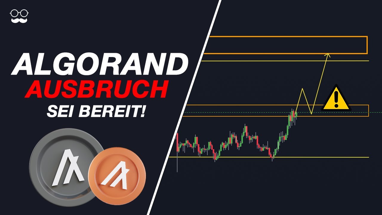 ALGORAND: Bereit für den BREAKOUT?! | EINSTIEG NICHT VERPASSEN! | Algorand  (ALGO) Prognose - YouTube