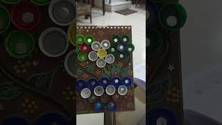 bottel cap craft | art and craft activity | summer vacation | july | new | holi #kidsprojects #new