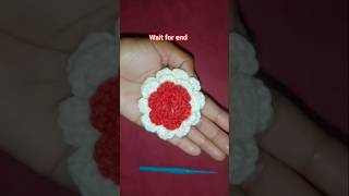 Easy Crochet Flower 🌸 | Beautiful Woolen Flower Making for Beginners #Shorts #crochet #song #short