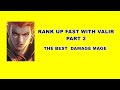 valir gameplay | valir best build | rank up fast with valir MOBILE LEGENDS BANG BANG