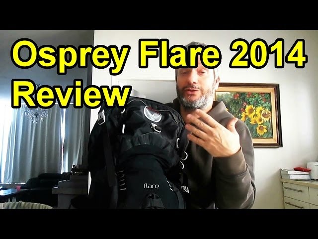 Osprey Flare day pack 2014 review - YouTube Osprey Flare day pack 2014 review - YouTube