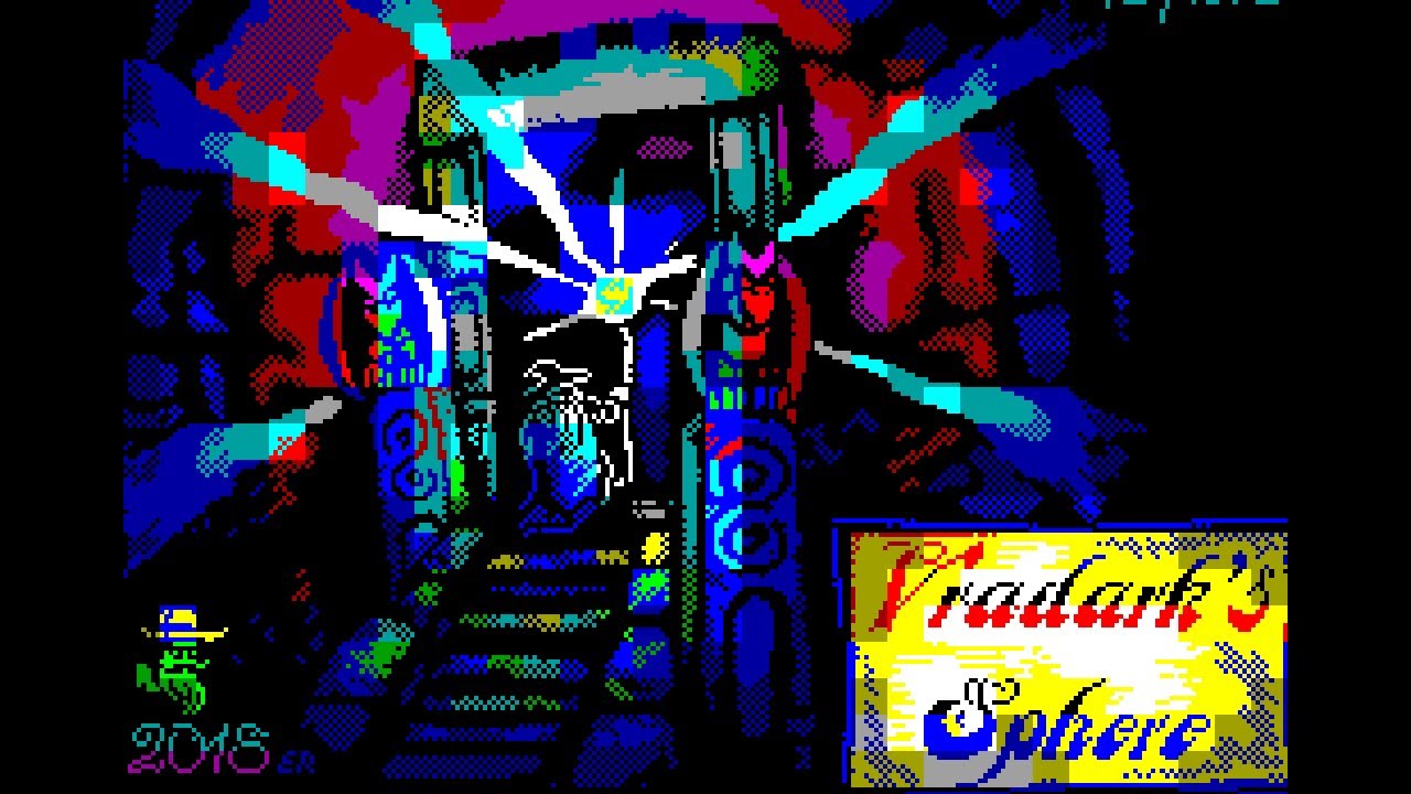Vradark's Sphere. Сфера Врадака. ZX Spectrum. Прохождение