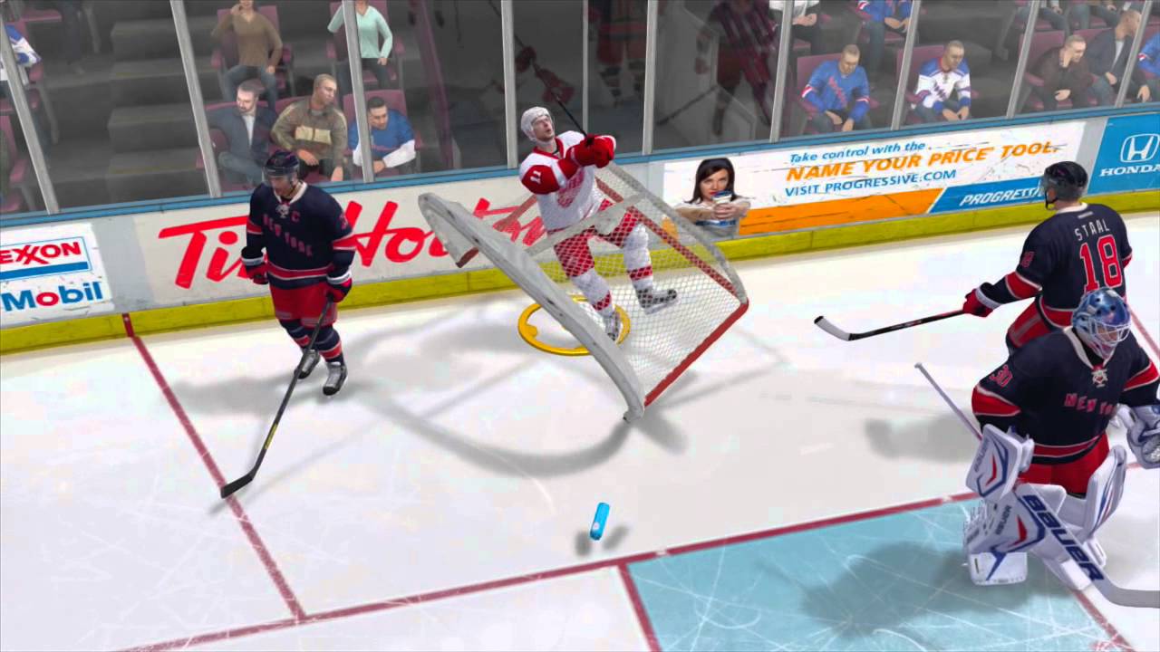 NHL 14: The Dancing Player Glitch