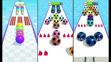 🔴 Gameplay Marble Run, A-Z Run, Ball Run 2048