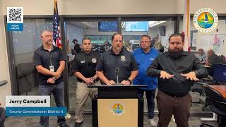 EOC Press Conference