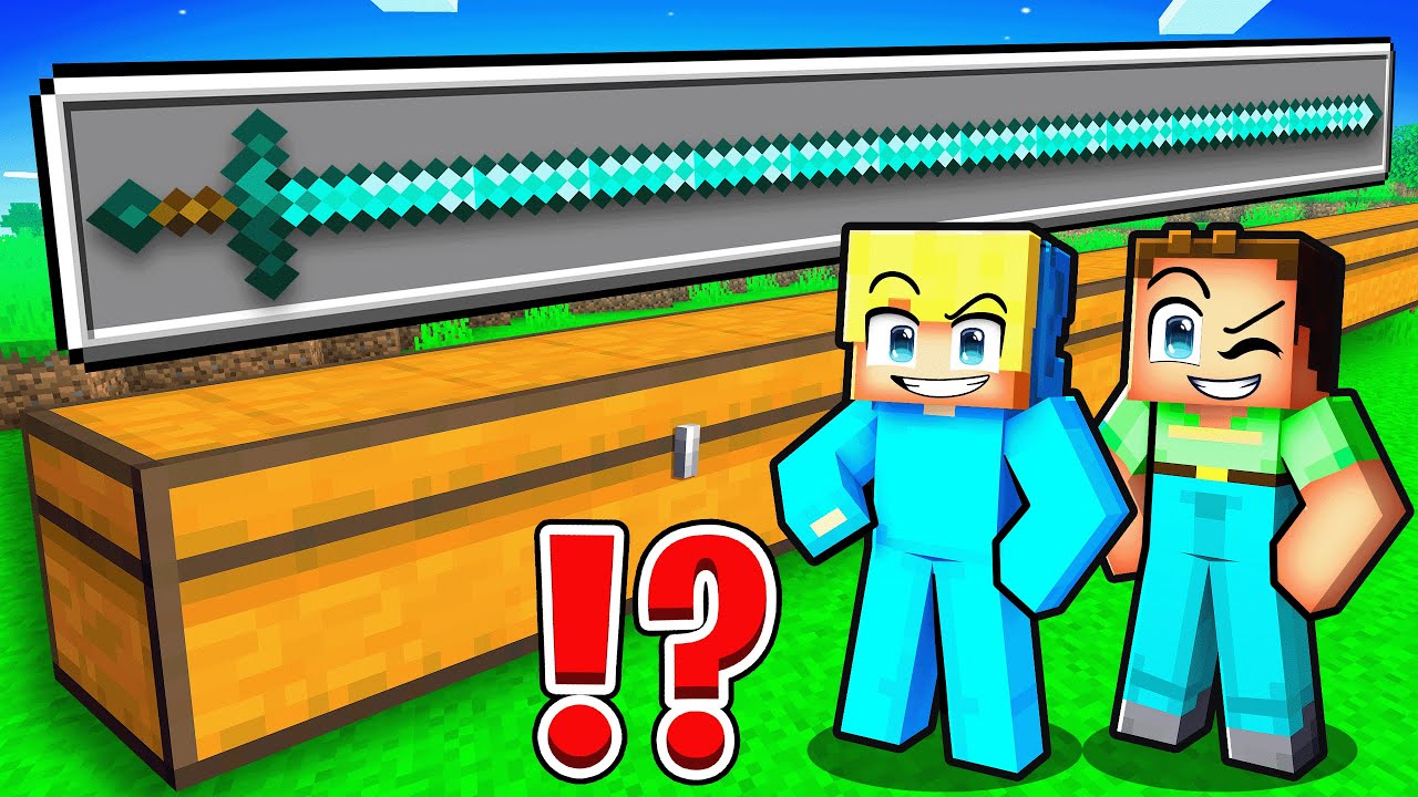 Ukri und Billy haben diese LÄNGSTE TRUHE mit einem GEHEIMEN SCHWERT gefunden in Minecraft!