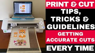 Print &amp; Cut Tips, Tricks &amp; Guidelines | Getting Accurate Cuts