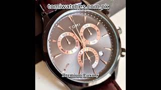 Tomi T-602 Chronograph Premium Luxury Business Mens Watch