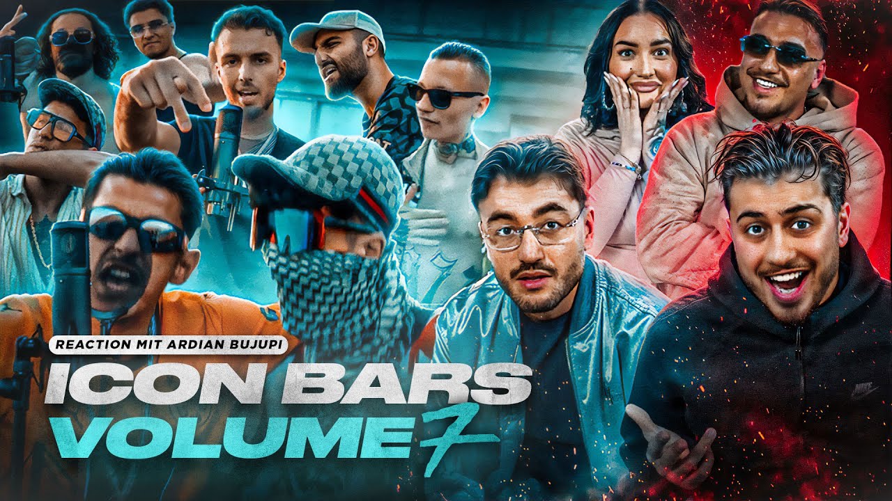 ARDIAN BUJUPI REAGIERT 1. MAL AUF ICON 🤩 ICON BARS VOL. 7 Reaction mit Ardian Bujupi, ILO & Xabur