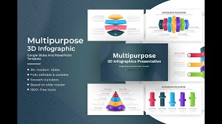 Multipurpose 3D Infographic Presentation