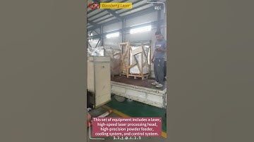 6000w laser cladding equipment shipped!