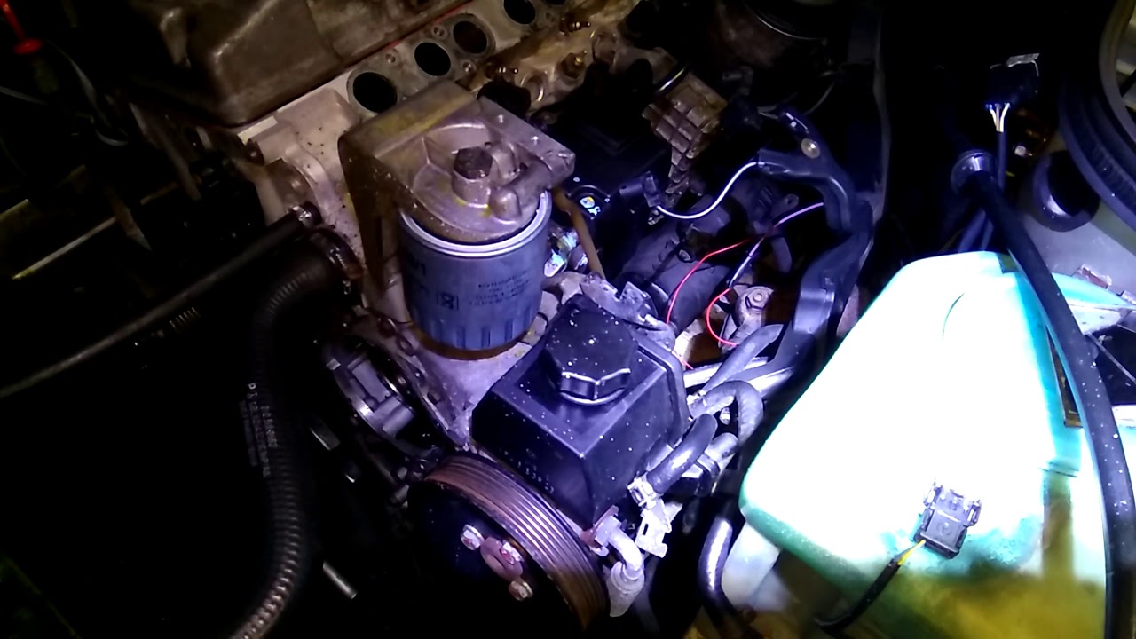 Mercedes-Benz C-класс - Установка топливного насоса высокого давления Lucas