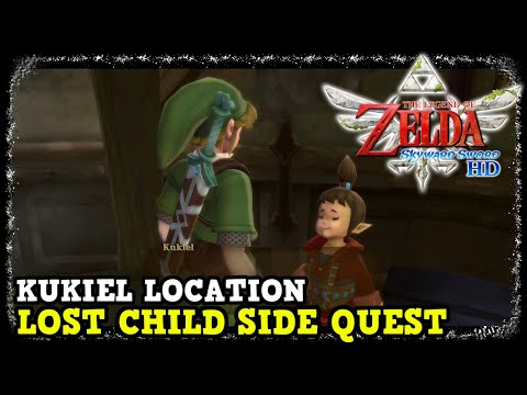 Lost Child Side Quest Kukiel Location in Skyward Sword HD