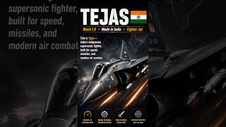 TEJAS Fighter Jet Facts 🇮🇳 | Made in India #tejas #shorts #aviation #jets
