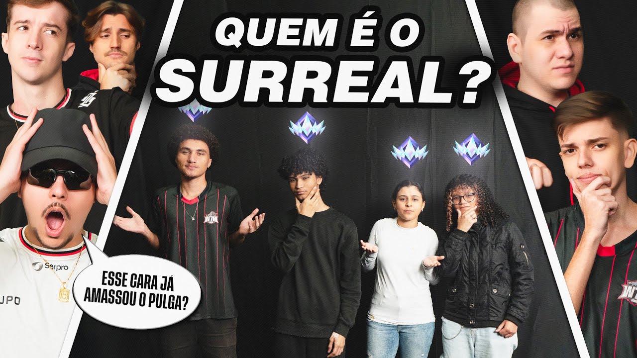 QUEM É O SURREAL DE FORTNITE? ft PULGA, TEUZZ, THOME E BLOQUINHO