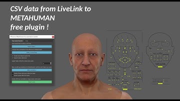 iphone CSV data to #metahuman