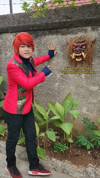 TOPENG GEDRUK GERAK SENDIRI - #Shorts