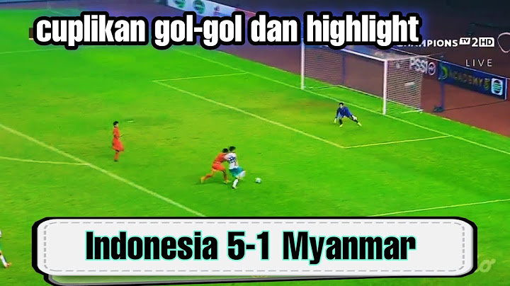INDONESIA 5-1 MYANMAR !! cuplikan pertandingan dan gol-gol !! full highlight PIALA AFF U-19 2022