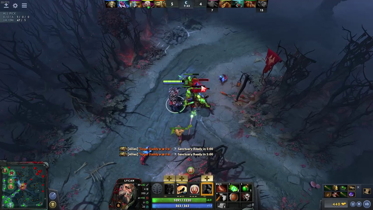 Dota 2 Ranked 7.07 I KILL THINGS SO FAAAST! (Lycan)