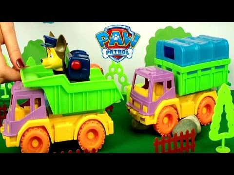 Paw Patrol Toys Kid's Videos And Paw Patrol Games For Kids: Paw Patrol Saves Truck