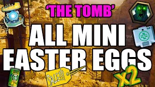 Famous ALL 'MINI' SIDE EASTER EGGS IN THE TOMB! (Black Ops 6 Zombies) ALL SECRETS, FREE PERKS + MORE! Net Worth