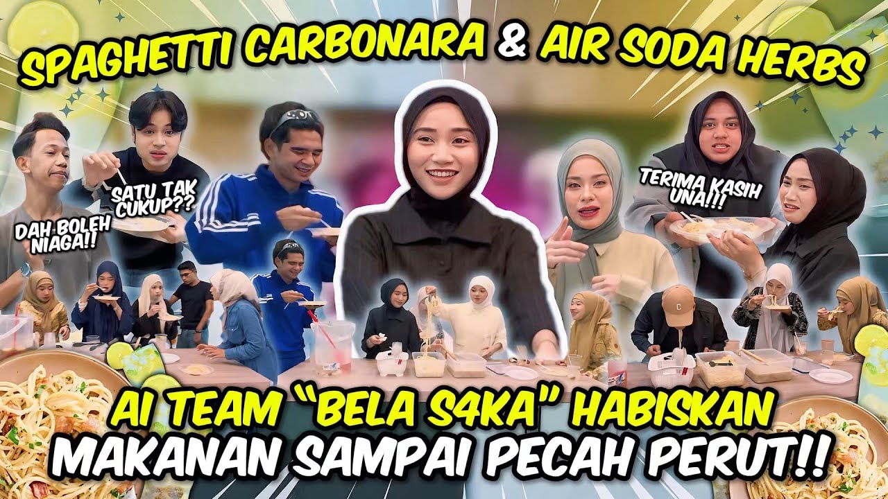 MENU SIMPLE BUAT SEMUA KETAGIH ! MADLAH BUAT AIR SODA HERB PADU !!  