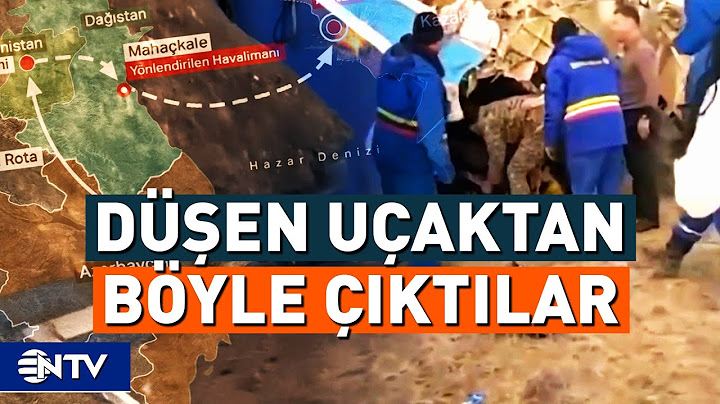 Düşen Uçaktan Kurtulan Yolcular Enkazdan Böyle Çıktı | NTV