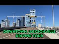 Downtown Jacksonville, Florida in 4K