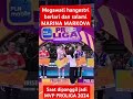 megawati hangestri berlari dan salami marina markova saat jadi MVP PROLIGA 2024 Mp3 Song