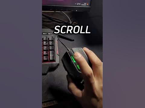 SCROLL DO MOUSE!!! #Mouse #scroll #periféricos #techinfluencer - YouTube