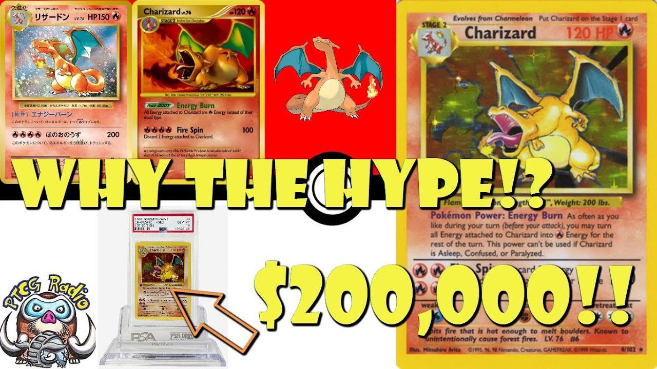 What's the Deal with Charizard!? - Just Sold for Over $200,000!! (Pokemon  TCG Full Story)