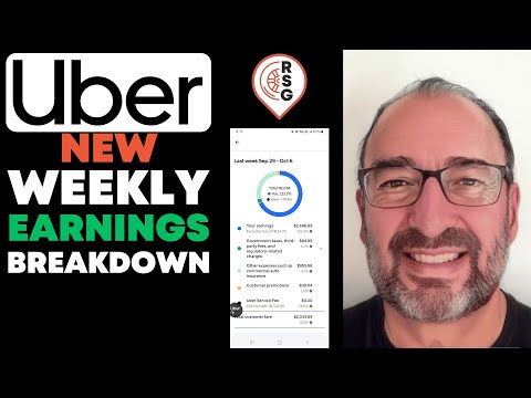 Uber Is CHANGING The Weekly Earnings Statement