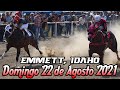 Carreras de Caballos en Emmett, Idaho 22 de Agosto 2021