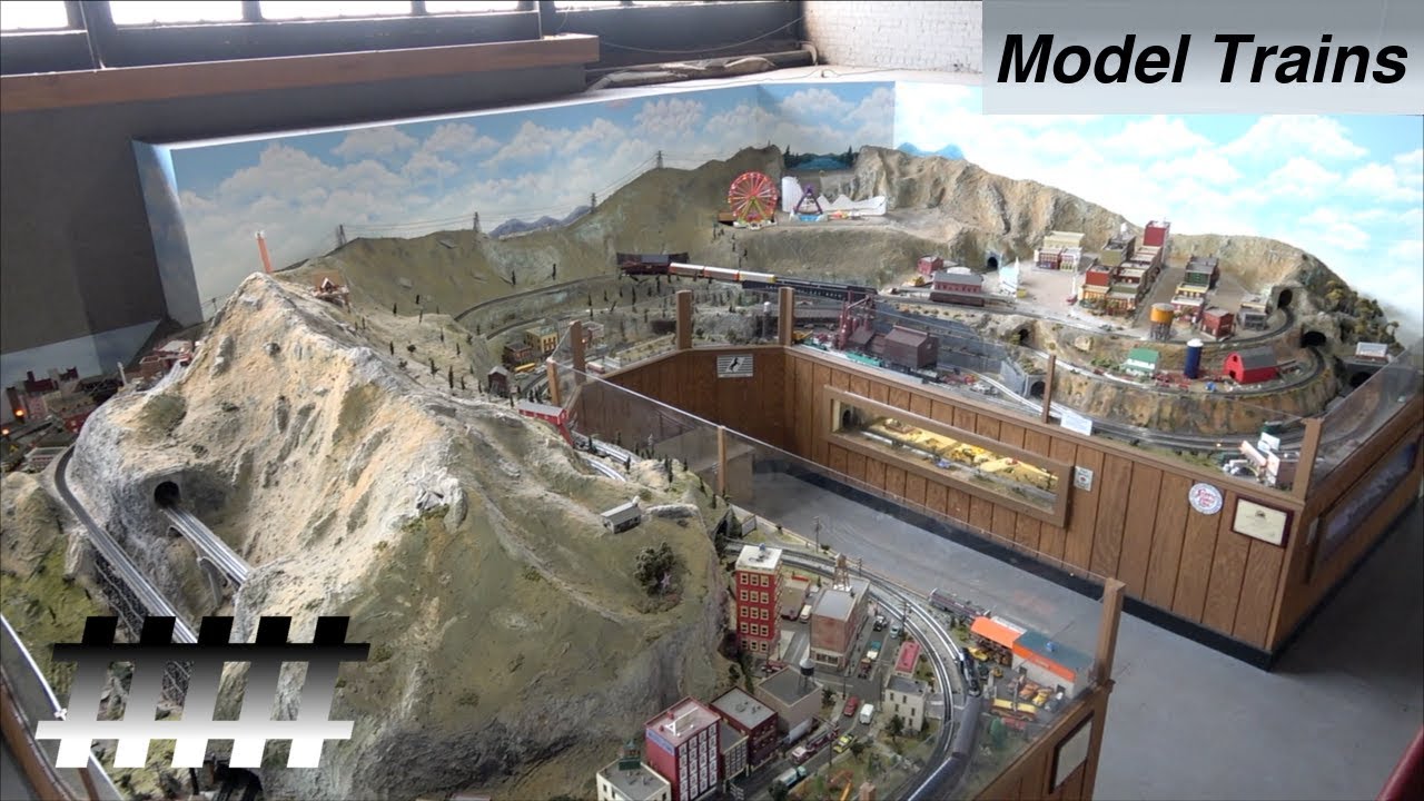 O Scale Model Trains Layout at the Roanoke Virginia Museum of Transportation in Roanoke, VA