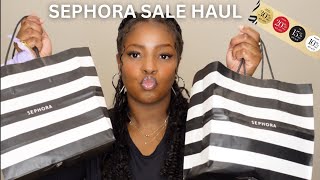 1HR SEPHORA SALE HAUL| GLASS SKIN GOALS| FRAGRANCES| FENTY 25% OFF GOT ME FIRST| TOP RECOMMENDATIONS