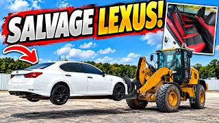 I Won A Salvage Lexus GS350 From Copart With No Damage