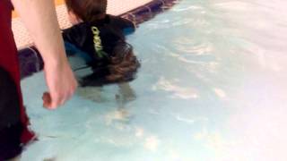 2 Year Old Swimming, Jumping, and Doing Backstroke