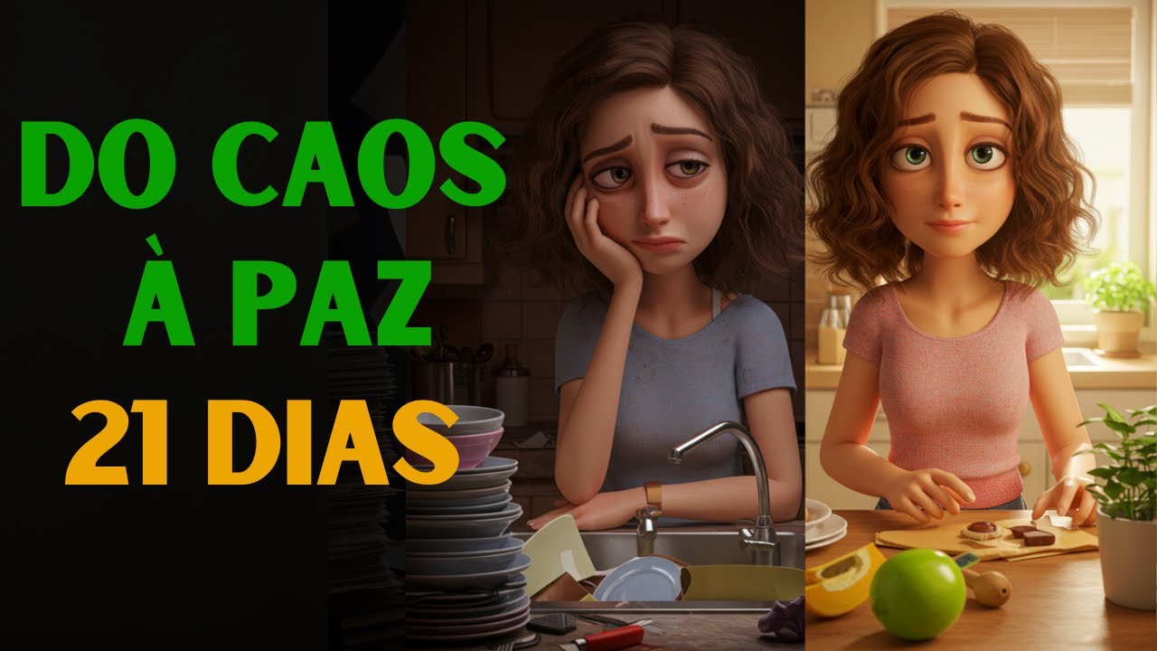 O DESAFIO DOS 21 DIAS: Como Transformei Minha Casa e Minha Mente