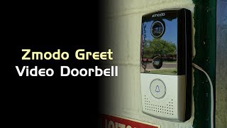 zmodo greet wifi video doorbell review