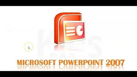 class 4 Ch 9 Microsoft power point 2007