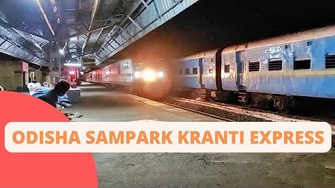 ODISHA SAMPARK KRANTI Express Skipping Rupsa Junction || 12819 Bhubaneswar- Anand Vihar T.