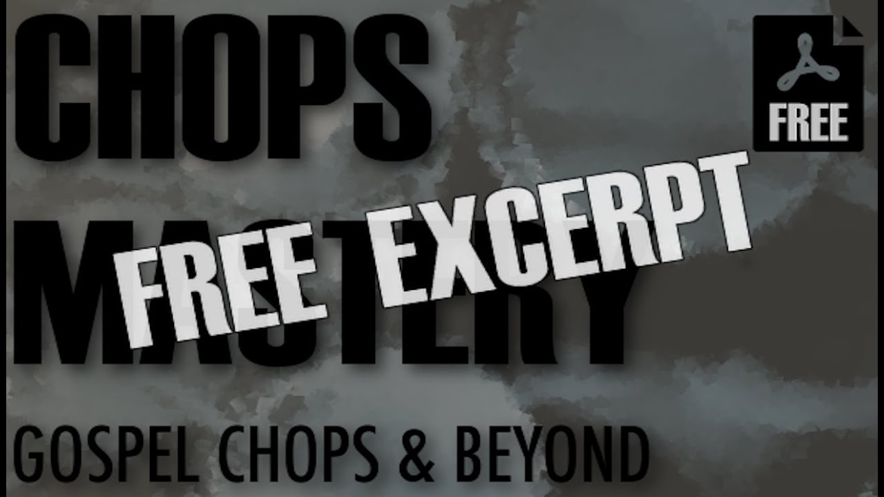 Drum Chops Mastery Gospel Chops & Beyond Free Pdf and Video Excerpt