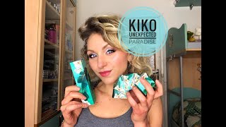 Kiko Unexpected Paradise-swatches e recensione