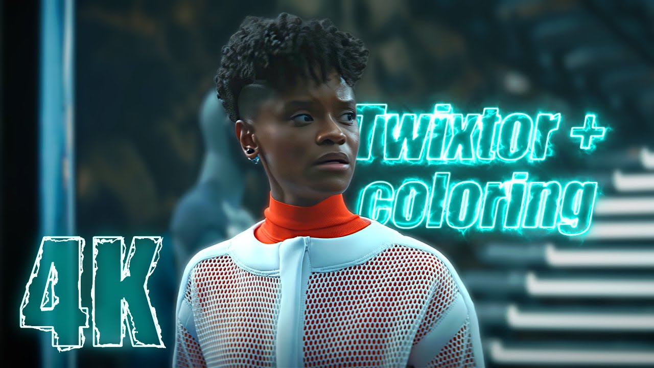 Shuri in Black Panther Wakanda Forever 4K Twixtor Scenepack