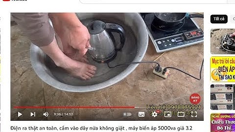 Tại sao không bị giật?Hiểu về biến áp cách ly (video 2)