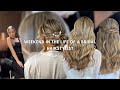 WEEKEND IN THE LIFE OF A BRIDAL HAIRSTYLIST! 4 weddings & 32 clients