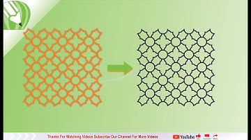 2D Jafri Design I 2D mashrabiya design in Corel Draw I Jali Design