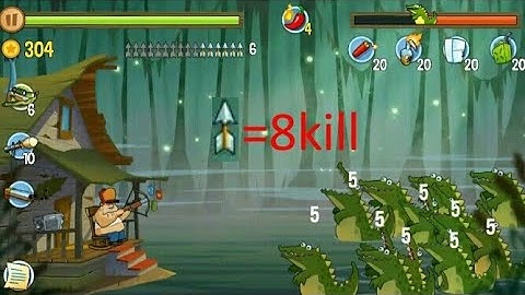 Swamp attack (6/1) episodes|Crossbow max